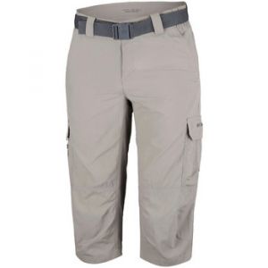 Columbia Homme Pantacourt Capri, Silver Ridge II Capri, Nylon, Brun (Tusk), Taille: 36, XO0662