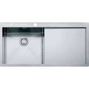 Image de Franke Planar - Inox Evier PPX 211/611 /2 TL, 1000x512 mm,gauche (127.0203.464)