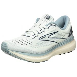 Brooks Glycerin 19, Chaussure de Course Femme, Aqua Glass Whisper White Navy, 36.5 EU