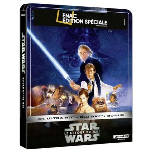 Star Wars Episode VI : Le retour du Jedi Steelbook Edition Spéciale Fnac Blu-Ray 4K Ultra HD