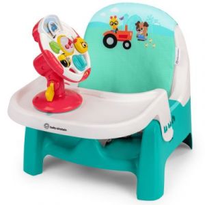Baby Einstein Rehausseur de chaise avec jouet d'activités Farm Explorers