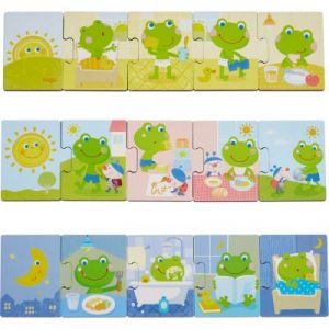 Image de Haba Jeu &agrave; assembler La journ&eacute;e de M. Grenouille