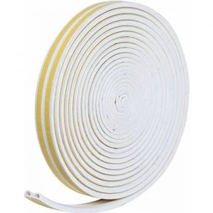 Agt : Joint d'isolation adhésif pour portes et fenêtres 2 x 8 m - coloris blanc