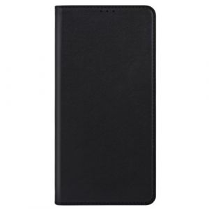 The kase Coque clapet folio avec fente pour cartes & support pour Huawei Mate 20, Noir