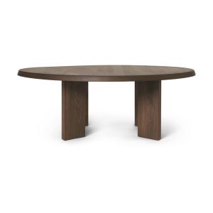 Ferm Living Table basse - TARN Hêtre teinté foncé