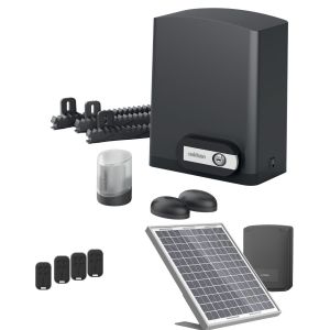 Avidsen Motorisation solaire Orea 550 pour portail coulissant