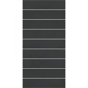 VidaXL Couvre-piscine Rectangulaire Noir Plastique 999 x 500 cm