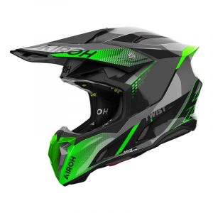 Airoh Casque cross Twist 3 Shard green gloss- 2XL