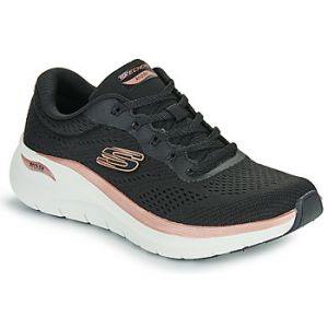 Skechers Femme Arch Fit 2.0 Glow The Distance Basket, Noir, 40 EU