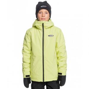 Quiksilver High In The Hood Youth Jacket - Veste ski enfant Celery Green 16 ans