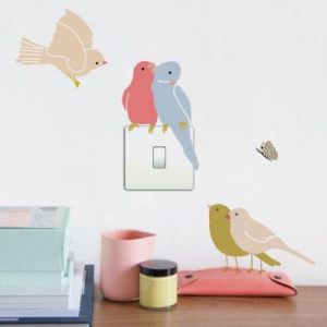 Mimi'Lou Stickers birds on light Just a Touch (26 x 19 cm)