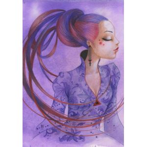 Grafika Puzzle Violette