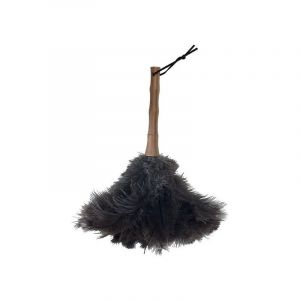 MSV Plumeau Autruche Manche Bambou 33cm