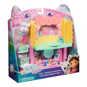 Spin Master Gabby's Dollhouse Playset Movie Kitchen Portal Rooms
