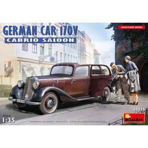 Mini Art Maquette Voiture Maquette Camion German Car 170v Cabrio Saloon