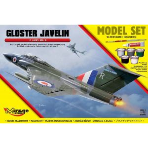 Gloster Javelin F (aw) Mk 9 (british Subsonic Interceptor Aircraft) 1:72e Mirage Hobby