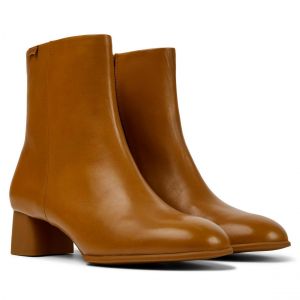 Camper Bottines Katie cuir Marron - Couleur Marron - Taille 40
