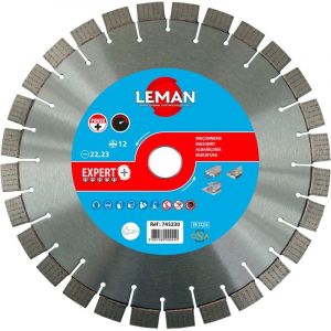 Leman Disque diamant à segments 3D SA - Pour béton armé - ø230mm