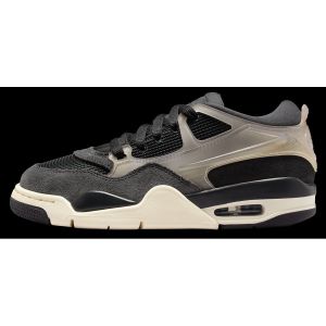 Jordan Paris Saint-Germain x Air 4 RM "Off-Noir" (GS) Unisex Basketball gris Taille 36 Chaussures - Couleur gris - Taille 36