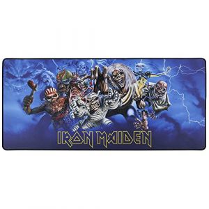 Subsonic Iron Maiden - Tapis de Souris antidérapant XXL 90 MMS x 40 MMS - Licence Officielle