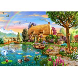 Bluebird Puzzle Lakeside Cottage