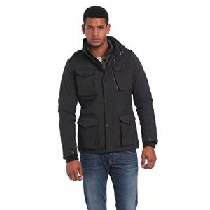 Schott Parka FIELD Noir - Taille S