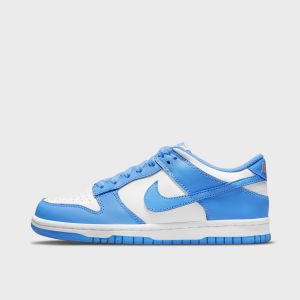 Nike Dunk Low (gs), Basketball, Chaussures, white/university blue/white/total orange, Taille: 40, tailles disponibles:36,36.5,37.5,38,38.5,39,40 - Couleur Bleu - Taille 40