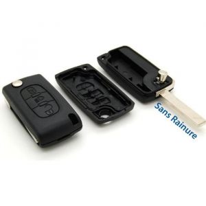 Citroën Coque clé plip bouton Phare C4 Picasso