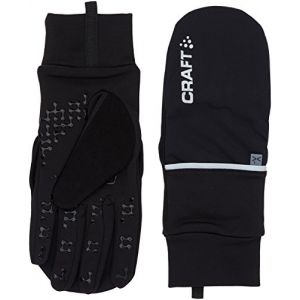 Craft 3 Acc Hybrid Weather Gants Noir FR : M (Taille Fabricant : 09 M)