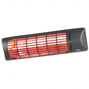 EUROM Chauffage pour patio Q-time Golden 1800 W Gris fonc&eacute; 334159