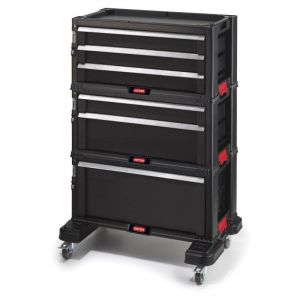 Image de Keter Chariot d'atelier 6 tiroirs - All Drawer - 59,8 x 37,7 x 83,2 cm