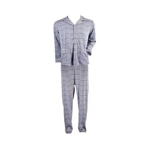 Pyjama Ouvert Boutonne Eco 2842 Gris