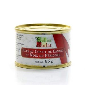 Cellier du Périgord Terrine au Confit de Canard et aux Noix du Périgord 65g