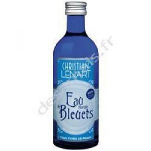 Christian Lenart Eau de Bleuets à base d'huiles essentielles, apaisante, décongestionnante - Le flacon de 200ml