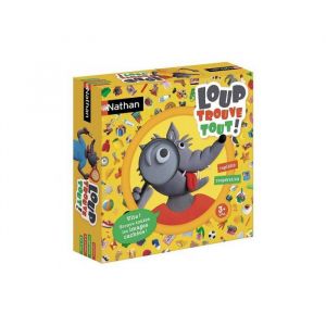Loup cherche et trouve tout 270 images cachees - jeu de societe des 3 ans - rapidite observation - set jeu et carte animaux