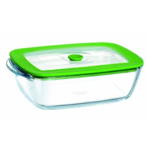 Image de Pyrex 4936929 - Plat rectangulaire 4 en 1 avec couvercle (27 cm)