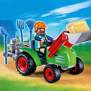Playmobil Agriculteur avec Tracteur - 4143