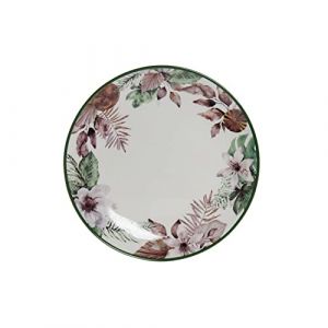 Wadiga DKD Home Decor Plat Plate, Standard