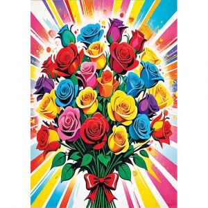 Puzzle 1000 pi&egrave;ces : Bouquet