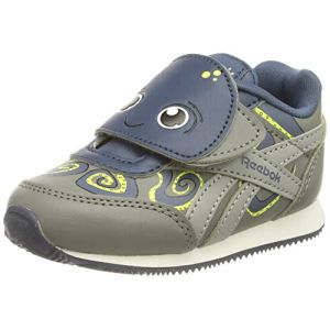 Reebok Chaussures Bébé Royal Classic Jog 2 Kc EU 22 1/2 Pure Grey 6 / Batik Blue / Acid Yellow
