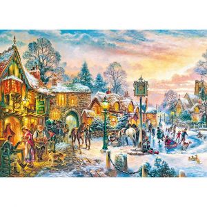 Puzzle 1000 pièces : Crépuscule d'hiver