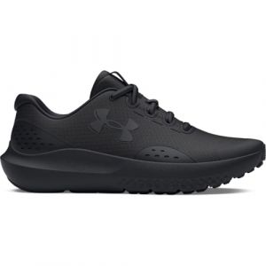 Under Armour UA BGS Surge 4 Chaussures de sport pour garçons, baskets légères et confortables, noir/noir/noir