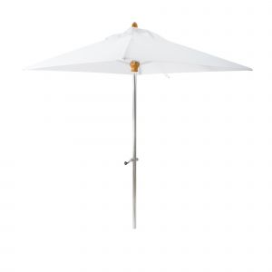 Now's Home Parasol sans pied Comete blanc - 200x200 cm