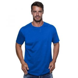 Tee Shirt Homme Jhk Bleu Royal 100% Coton
