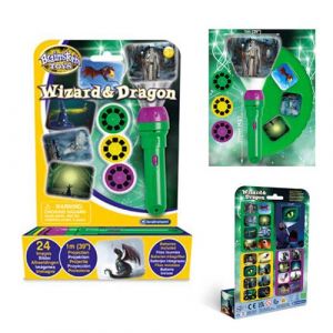 Torche et projecteur - magie et dragons Brainstorm Toys