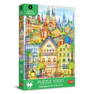 Trefl Puzzle 1000 pièces : Minuit à Barcelone