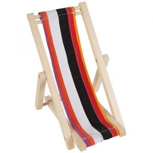 Image de LUDI VIN Porte bouteille chaise longue transat