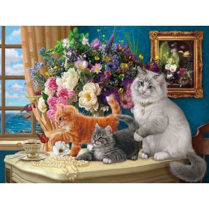 Sunsout Puzzle Pièces XXL - Le Tableau des Chatons