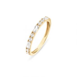 FAVS Bague pour femme 88606949 375 Or jaune