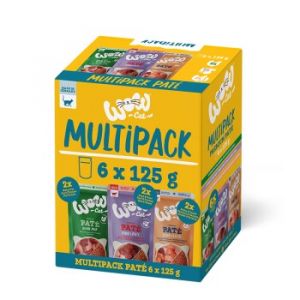 Image de Lot WOW Cat Adult Mix 24 x 125 g - lot mixte (3 variétés)